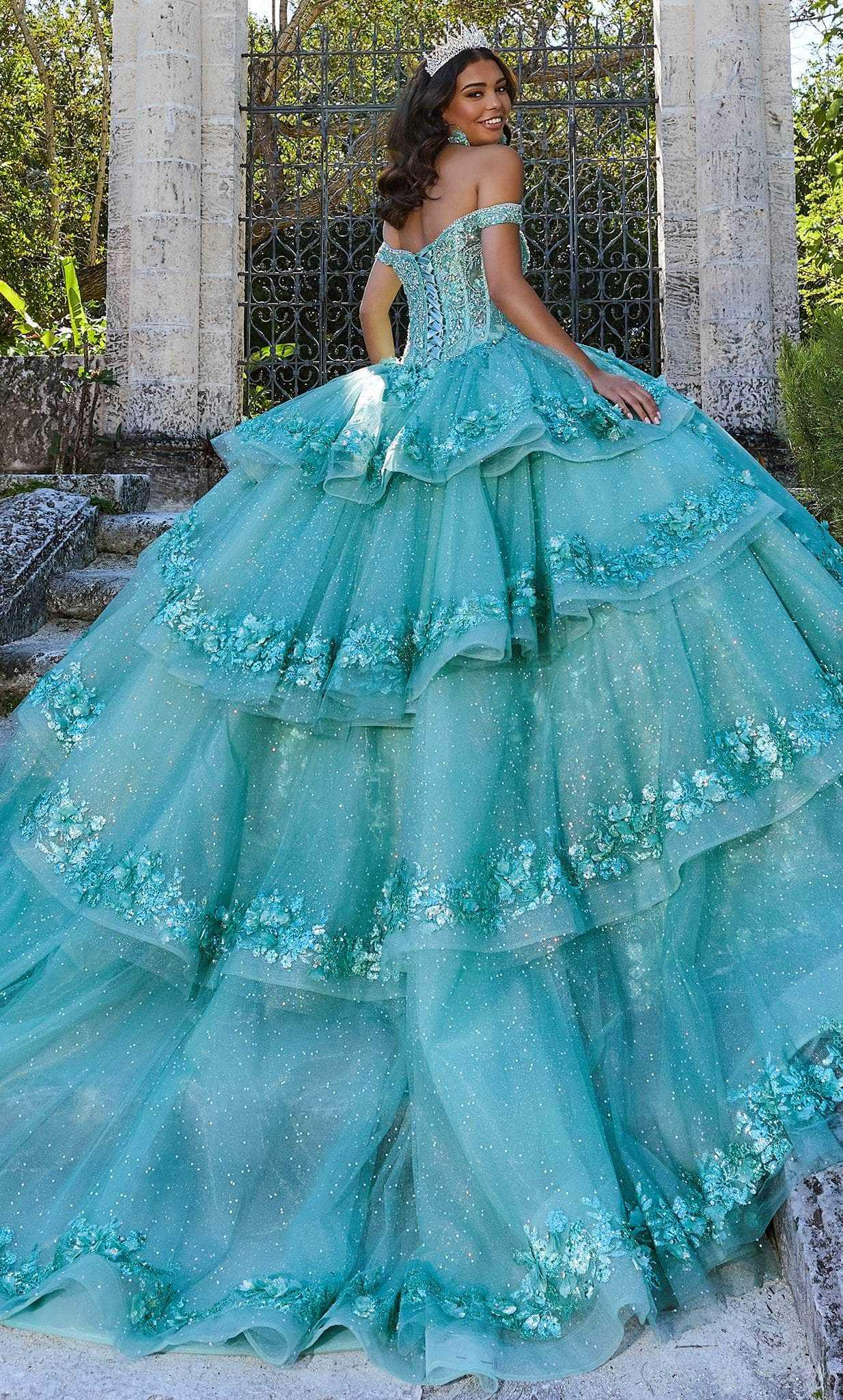 Princesa by Ariana Vara, Princesa by Ariana Vara PR30131 - Off Shoulder Quinceanera Gown