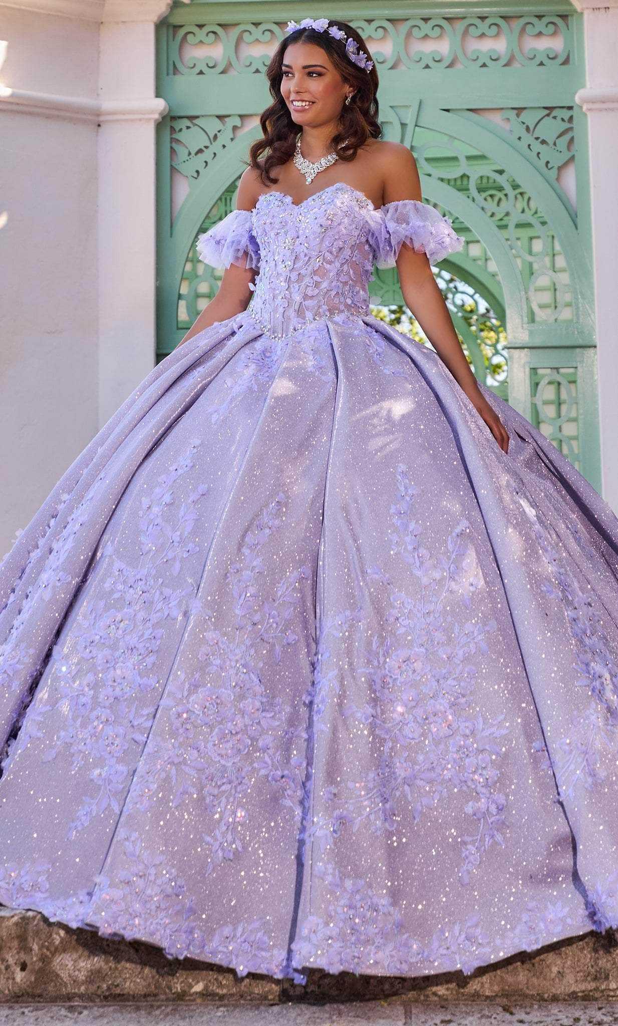 Princesa by Ariana Vara, Princesa by Ariana Vara PR30134 - Sweetheart Pleated Quincaenera Dress
