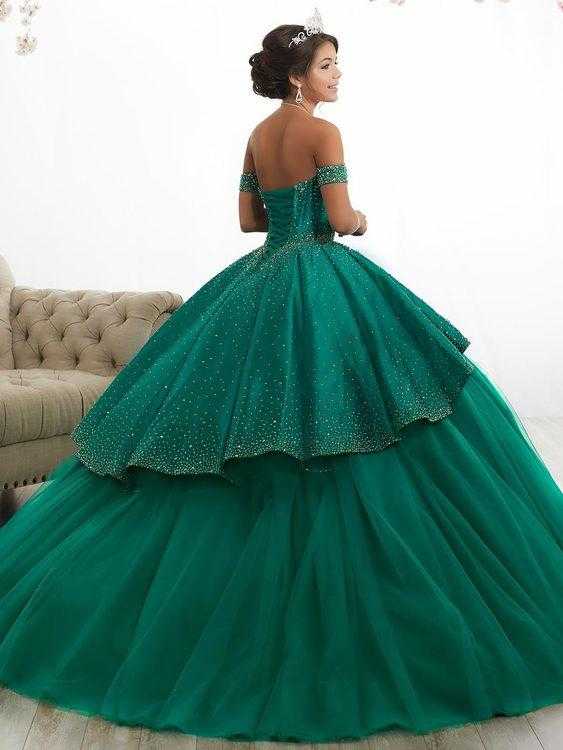 Quinceanera Collection, Quinceanera Collection - 26887 High Low Gown with Removable Skirt