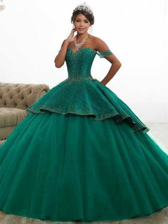 Quinceanera Collection, Quinceanera Collection - 26887 High Low Gown with Removable Skirt