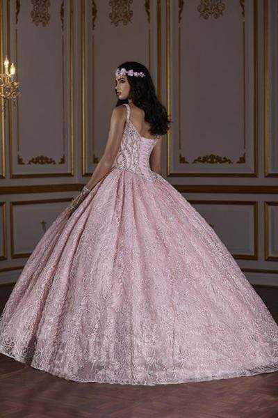 Quinceanera Collection, Quinceanera Collection - 26940 Dramatic Lace Ball Gown