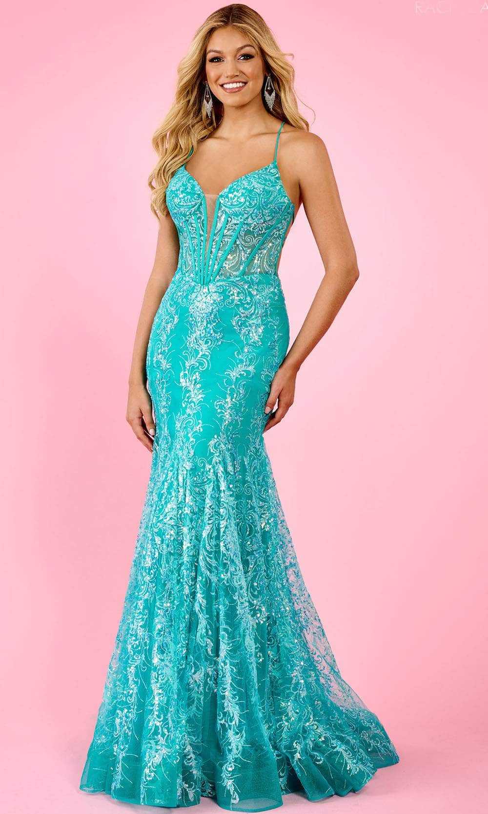 Rachel Allan, Rachel Allan 70491 - Corset Mermaid Prom Dress