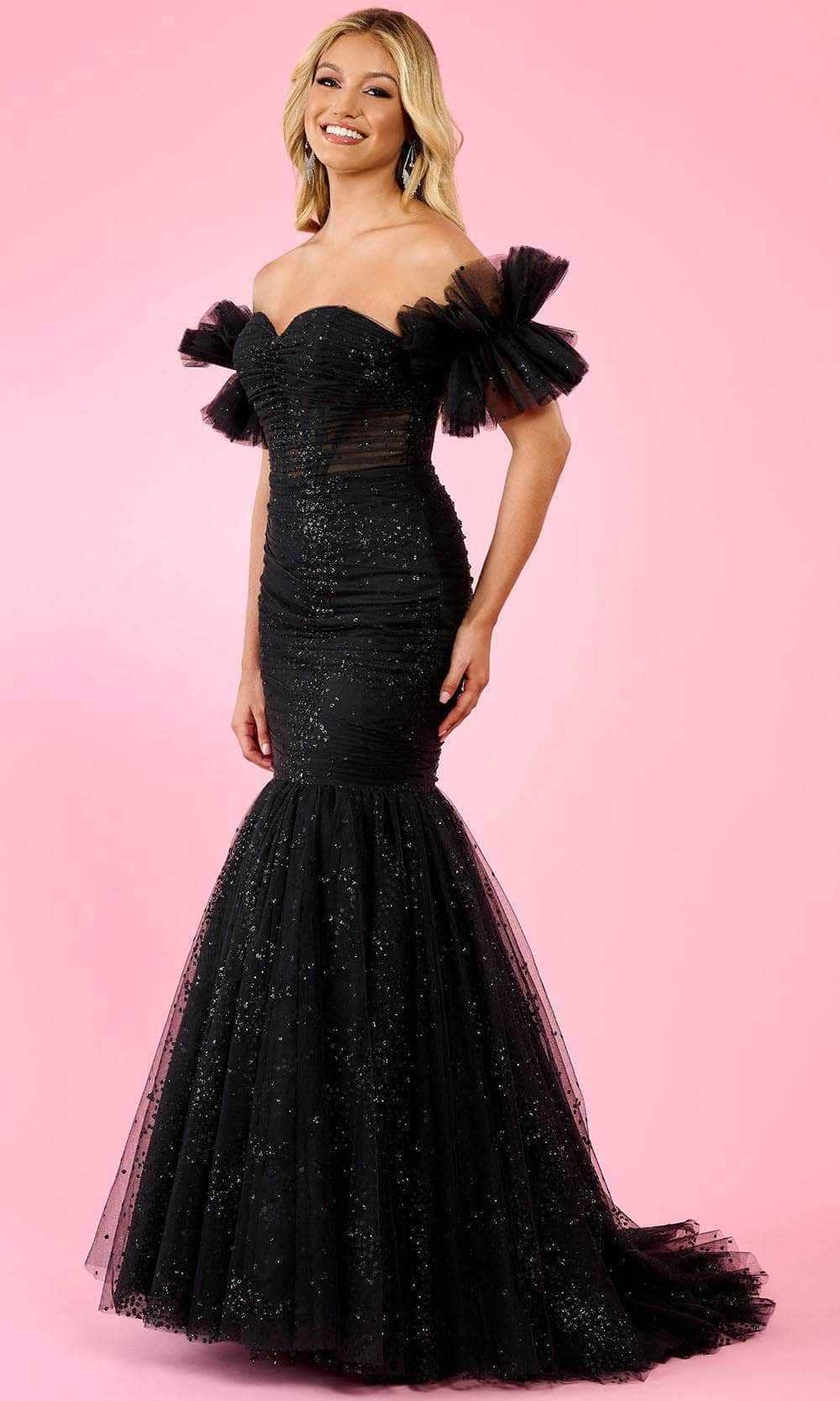 Rachel Allan, Rachel Allan 70500 - Glitter Sweetheart Prom Dress