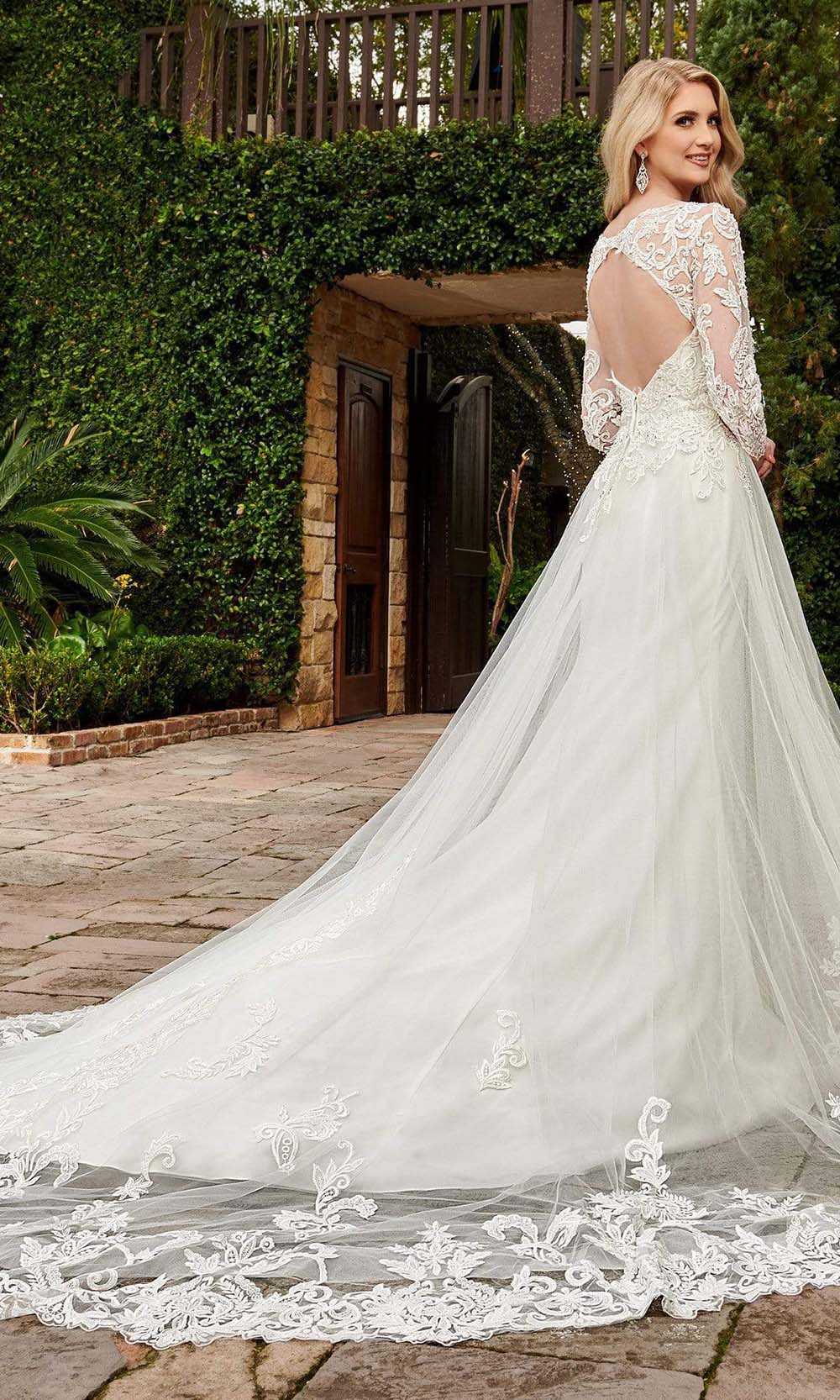Rachel Allan, Rachel Allan - M786 Classic Tulle Embroidered Bridal Dress