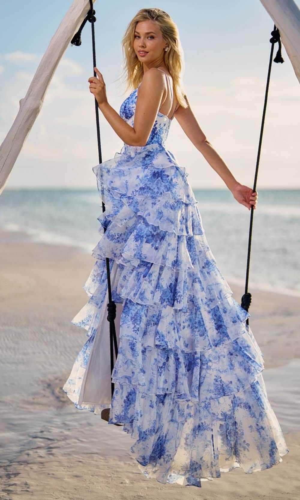 Sherri Hill, Sherri Hill 56098 - Sweetheart Empire Prom Dress