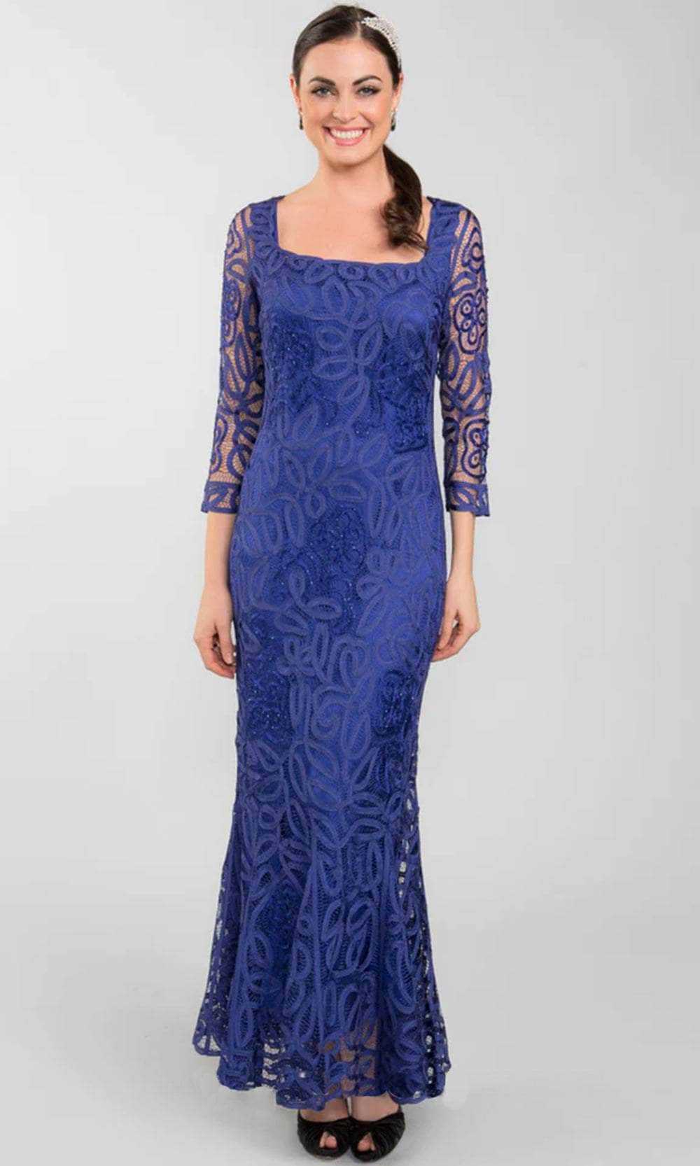 Soulmates, Soulmates D9121 - Embroidered Dress
