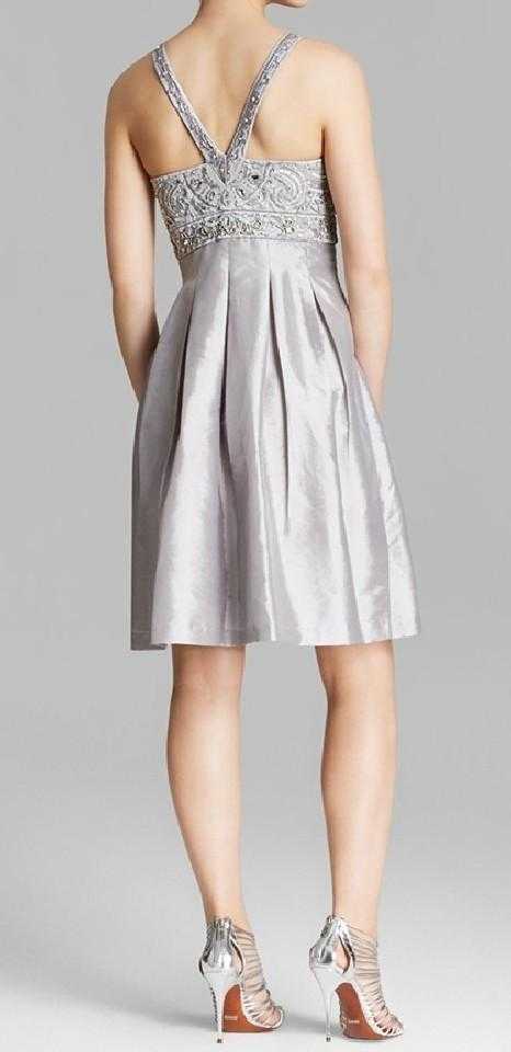 Sue Wong, Sue Wong - Embellished V-Neck Short Dress N4237