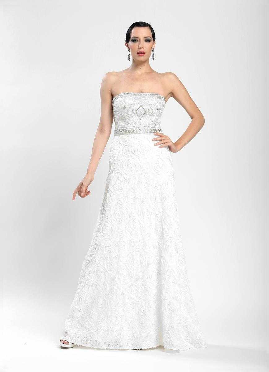 Sue Wong, Sue Wong - Strapless Long Gown W3531