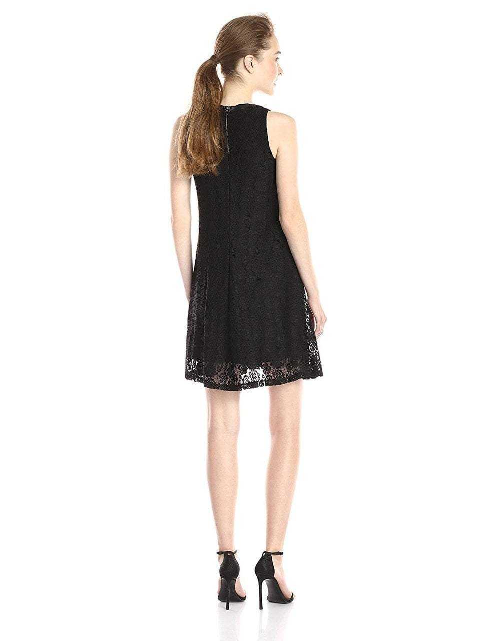 Taylor, Taylor - Lace Embellished A-line Dress 5686M