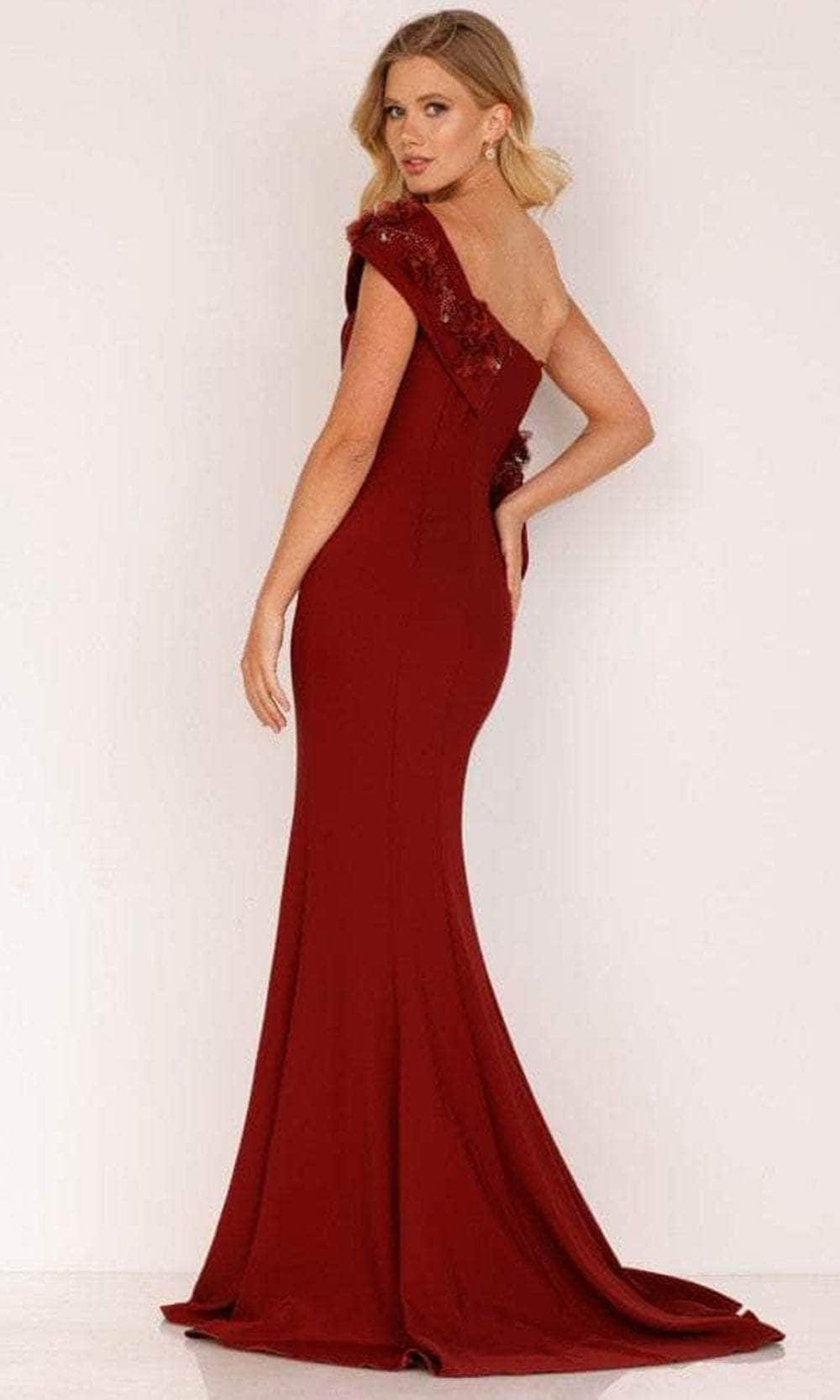 Terani Couture, Terani Couture 2021E2824 - Embellished Asymmetric Evening Gown