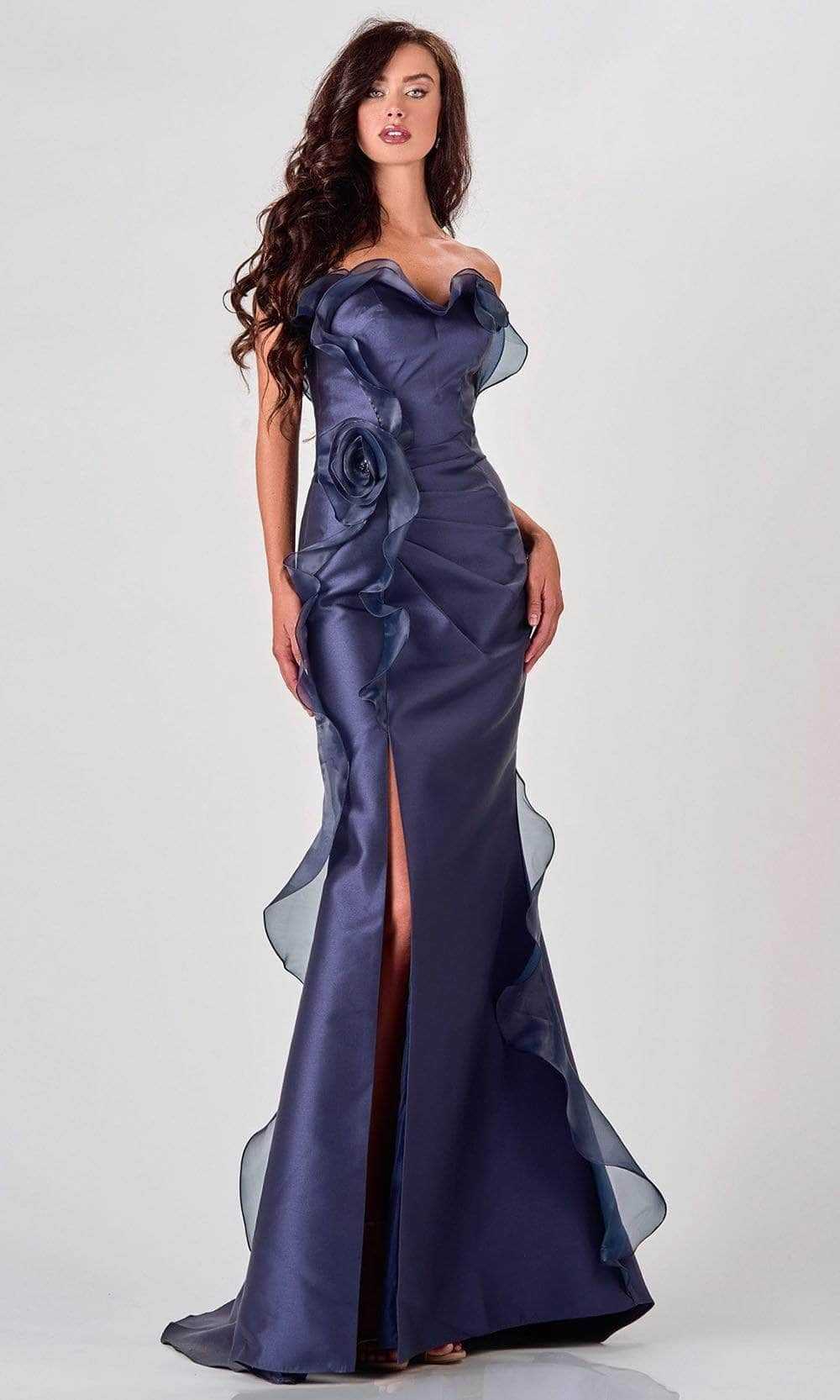 Terani Couture, Terani Couture - 2111E4743 Strapless Mermaid Gown